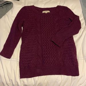 4/$30 Loft 3/4 sleeve sweater